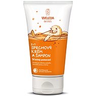 Dětský sprchový gel WELEDA Sprchový krém a šampon Šťastný pomeranč 2v1 150 ml