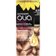 GARNIER Olia 8.31 Zlatá popelavá blond 50 ml - Barva na vlasy
