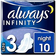 ALWAYS Infinity Night 10 ks - Menstruační vložky