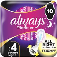 ALWAYS Platinum Secure Night 10 ks - Menstruační vložky