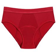 PINKE WELLE Bikiny červené - stř. a slabá menstruace, vel. M - Menstruační kalhotky