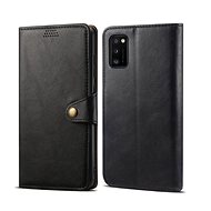 Pouzdro na mobil Lenuo Leather pro Samsung Galaxy A41, černé