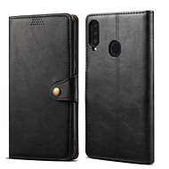 Lenuo Leather pro Samsung Galaxy A20s, černé - Pouzdro na mobil