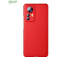 Lenuo Leshield obal pro Xiaomi 12 Pro, červená - Kryt na mobil