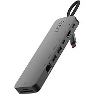 LINQ Pro Studio USB-C 10Gbps Multiport Hub with PD, 4K HDMI, NVMe M2 SSD, SD4.0 Card Reader and 2.5G - Replikátor portů