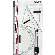 LINEX BBM-S sada 6 ks rýsovacích potřeb na magnetické tabule - Pravítko