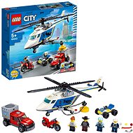 LEGO® City 60243 Pronásledování s policejní helikoptérou - LEGO stavebnice