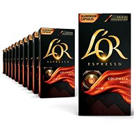 L'OR KARTON 10 x Colombia 10ks kapsle - Kávové kapsle