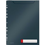 LEITZ Cosy A4, PP, netransparentní, šedá, 3 ks - Desky na dokumenty
