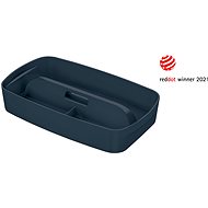 Leitz Cozy MyBox Organiser with Handle, Grey - Storage Box