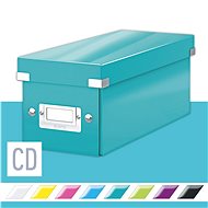 Archivační krabice LEITZ WOW Click & Store CD 14.3 x 13.6 x 35.2 cm, ledově modrá - Archivační krabice