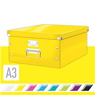 LEITZ WOW Click & Store A3 36.9 x 20 x 48.2 cm, žlutá - Archivační krabice