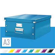 Archivační krabice LEITZ WOW Click & Store A3 36.9 x 20 x 48.2 cm, modrá - Archivační krabice
