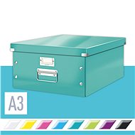 Archivační krabice LEITZ WOW Click & Store A3 36.9 x 20 x 48.2 cm, ledově modrá - Archivační krabice