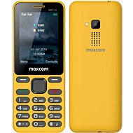 Maxcom Classic MM139 žlutá - Mobilní telefon