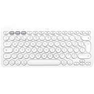 Logitech Bluetooth Multi-Device Keyboard K380 pro Mac, bílá - UK