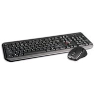 C-TECH WLKMC-01, černá - CZ/SK - Set klávesnice a myši