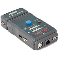 Tester kabelů Gembird NCT-2 Ethernet kabel tester pro UTP, STP, USB - Tester kabelů