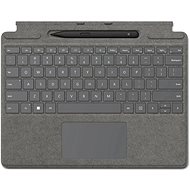 Microsoft Surface Pro Signature Keyboard + Pen Platinum ENG - Klávesnice