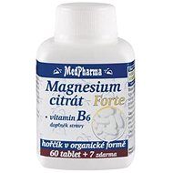 MedPharma Magnesium citrát Forte B6 - 67 tbl. - Hořčík