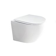 Mereo WC závěsné kapotované, RIMLESS, 490x370x360, keramické, vč. sedátka CSS113S - WC kombi