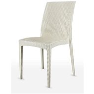 MEGAPLAST DALIA polyratan, AL nohy, champagne - Zahradní židle