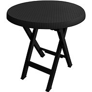 MEGAPLAST Stůl zahradní TEO, antracit 70cm - Zahradní stůl
