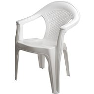 MEGAPLAST Gardenia, bílá - Zahradní židle