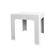MEGA PLAST Stůl zahradní BISTRO, bílý 48cm - Zahradní stůl