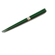 Made In Japan Lakované jídelní hůlky Chopsticks tmavě zelené - Příbor