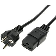 PremiumCord napájecí 230V k UPS 3m, 16A, černý - Napájecí kabel