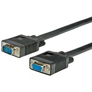 Video kabel ROLINE VGA, prodlužovací, stíněný, 2m