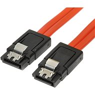 Datový kabel ROLINE datový k HDD SATA 3.0. 1xHDD, 0.5m, západky - Datový kabel