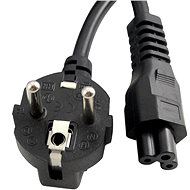Napájecí kabel Gembird Cablexpert 220/230V pro notebook 1.8m (trojlístek) - Napájecí kabel