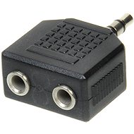 Rozbočovač OEM audio 3.5mm JACK --> 2x 3.5mm JACK - Rozbočovač
