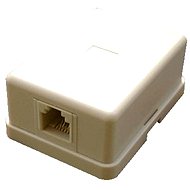 Datacom CAT3, 1x RJ11, na omítku - Zásuvka