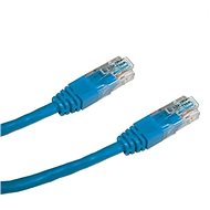 Datacom CAT5E UTP modrý 0.5m - Síťový kabel