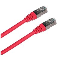 Datacom CAT5E FTP červený 3m - Síťový kabel
