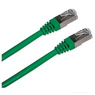 Datacom CAT5E FTP zelený 0.5m - Síťový kabel