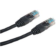 Datacom CAT5E UTP černý 10m - Síťový kabel