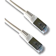 Datacom Patch cord FTP CAT5E 0,5m bílý - Síťový kabel