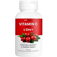 MOVit Vitamin C 1000 mg s šípky, 90 tablet - Vitamín C