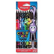 MAPED Color´Peps Monster bezdřevé 12 barev - Pastelky