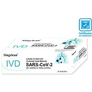 20x Singclean COVID-19 Antigen Test Kit z nosu a krku  - Tester