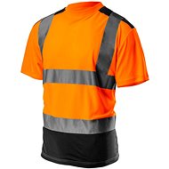 Pracovní tričko s vysokou viditelností, oranžovo-černé - Pracovní oděv