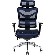 MOSH AIRFLOW-702 modrá - Kancelářská židle