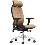 MOSH Elite H hnědo-černá - Kancelářská židle