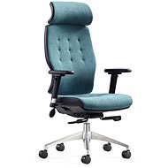MOSH Elite H modro-černá - Kancelářská židle