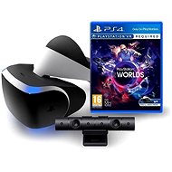 PlayStation VR pro PS4 + hra VR Worlds + PS4 kamera - Brýle pro virtuální realitu