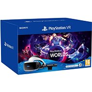 PlayStation VR (PS VR + Kamera + hra VR Worlds + PS5 adaptér) - Brýle pro virtuální realitu